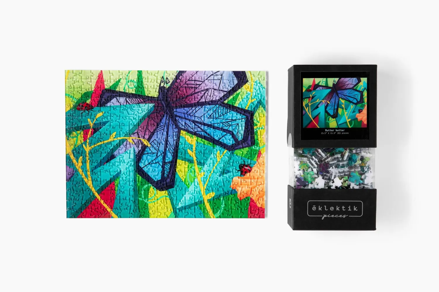 Eklektik Pieces Flutter Butter puzzle 260 piese fluture