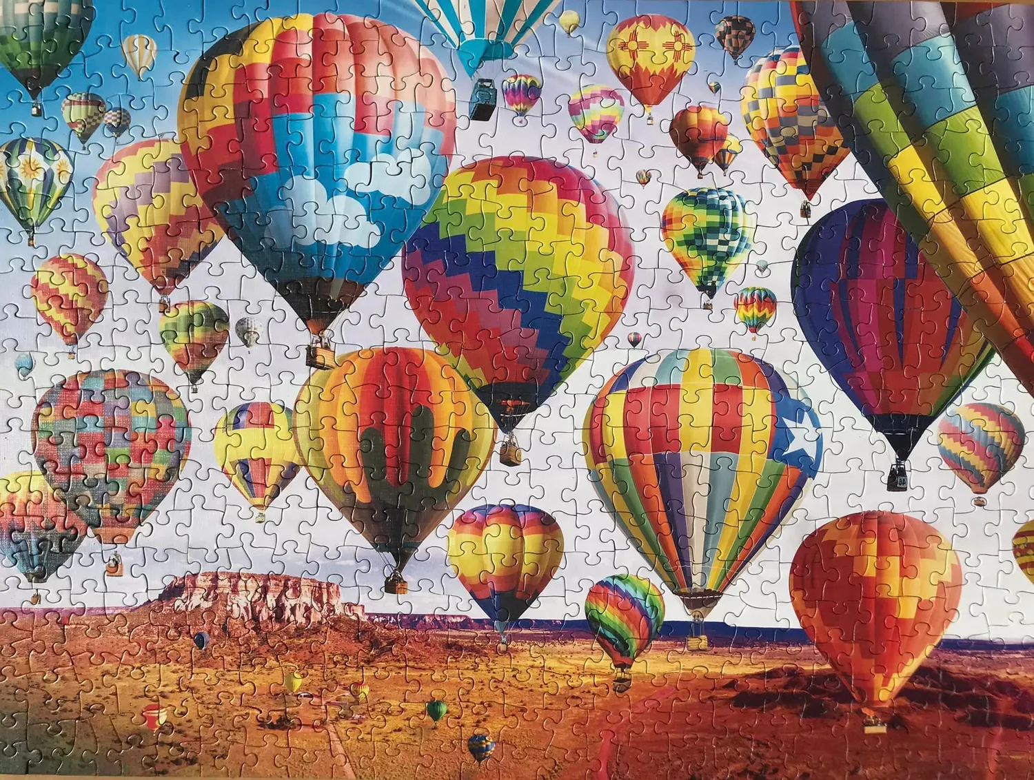 Cobble Hill Up in the Air puzzle 500 piese baloane