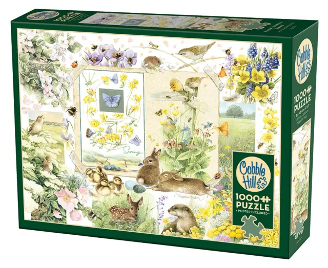 Cobble Hill Nature Journal Spring puzzle 1000 piese