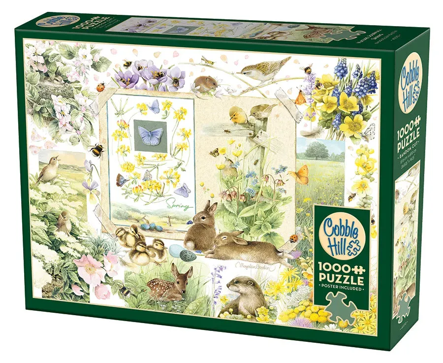 Cobble Hill Nature Journal Spring puzzle 1000 piese