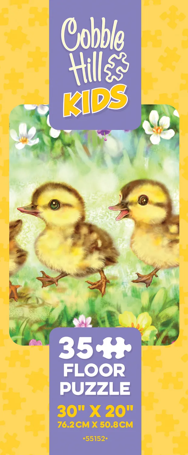Cobble Hill Ducklings puzzle podea 35 piese rătute