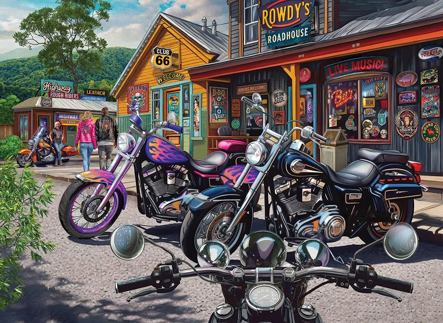 Cobble Hill His & Hers puzzle 1000 piese motociclete