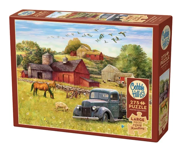 Cobble Hill Summer Afternoon on the Farm puzzle 275 piese mari