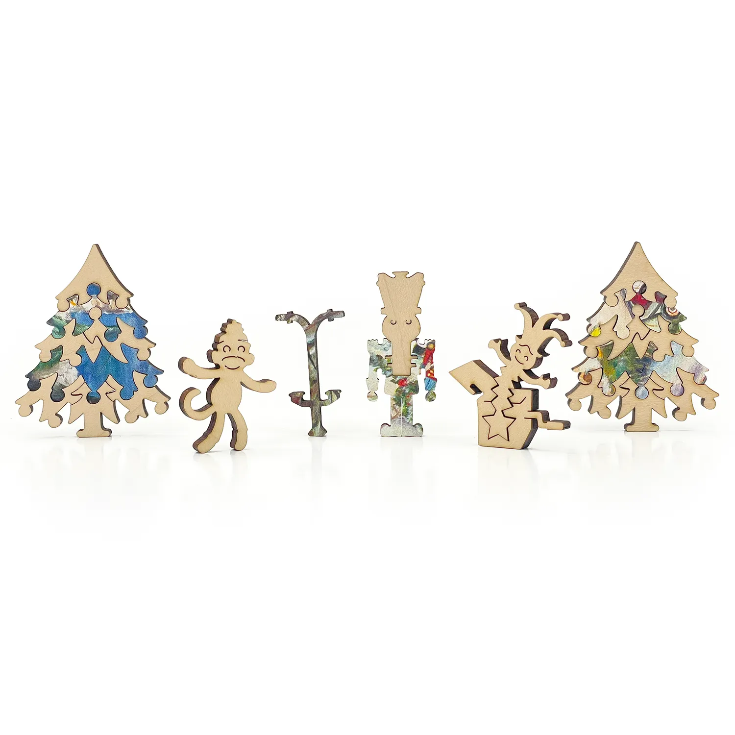 Hidden Piece Santa's Wonderland puzzle 524 piese Craciun