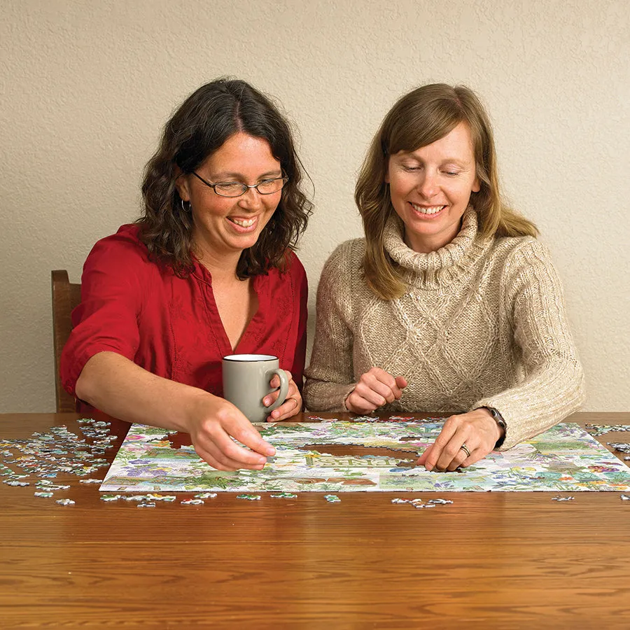 Cobble Hill Herb Garden puzzle 1000 piese gradina