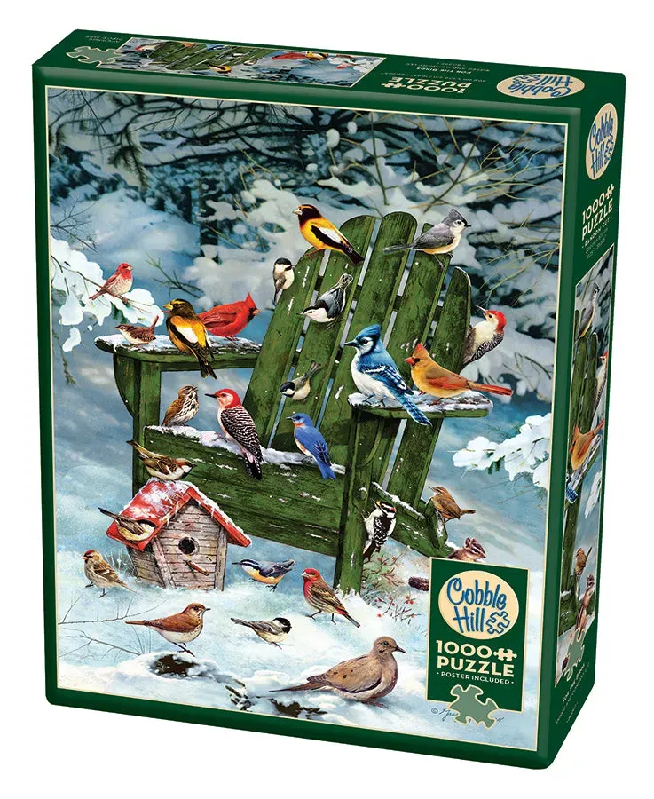 Cobble Hill For the Birds puzzle 1000 piese păsări