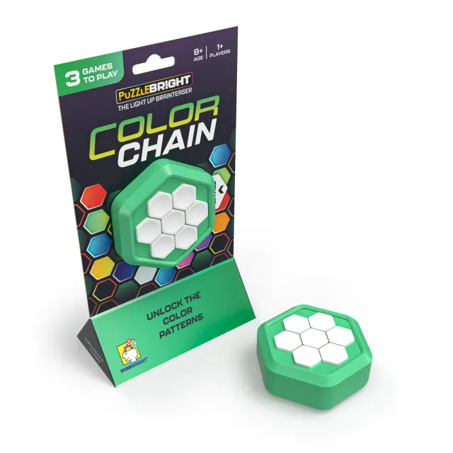 Puzzle Bright Color Chain joc electronic logic cu lumini