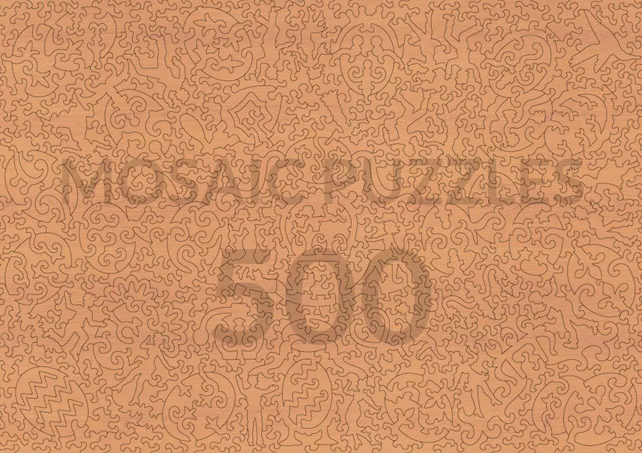 Mosaic Puzzles Blossoming Bunnies puzzle lemn 1000 piese iepurași