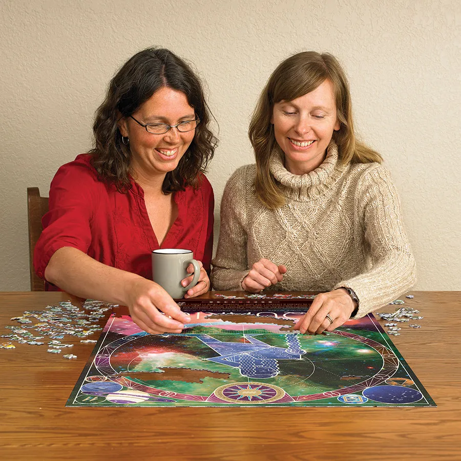 Cobble Hill Aquarius puzzle 500 piese zodiac