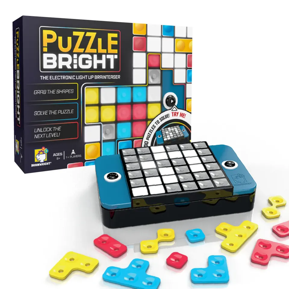Brainwright Puzzle Bright joc logic electronic 300 puzzle