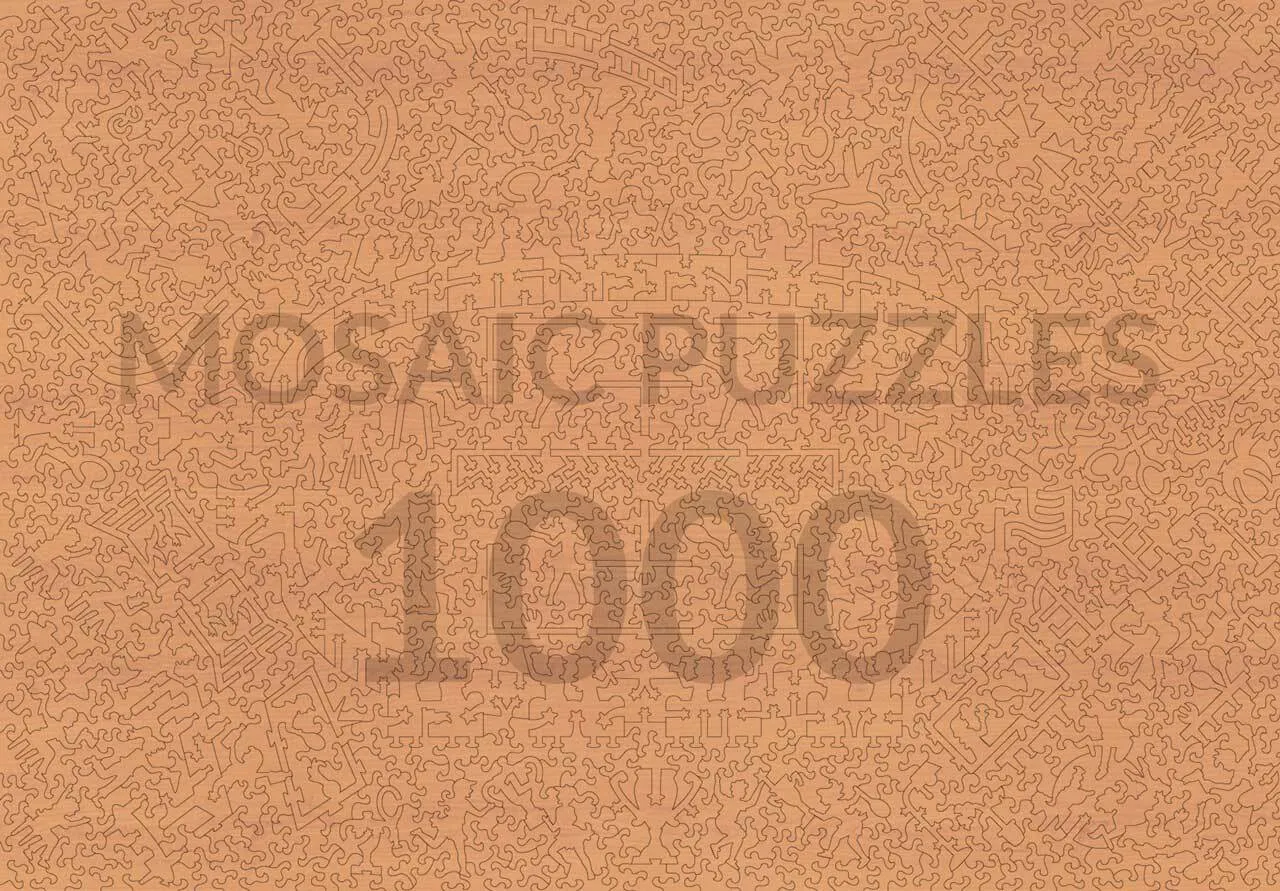 Mosaic Puzzles Match Point puzzle lemn 100 piese sport