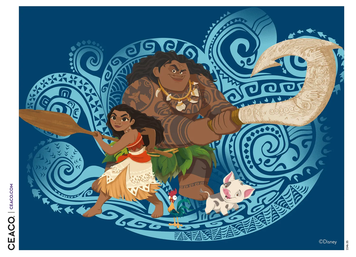 Ceaco Disney Moana and Maui puzzle 300 piese mari