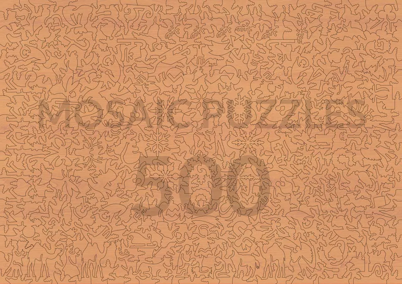 Mosaic Puzzles Rachel Bouquet puzzle lemn 500 piese flori