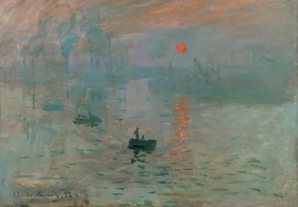 Mosaic Puzzles Impression Sunrise Monet puzzle lemn 250 piese impresionist