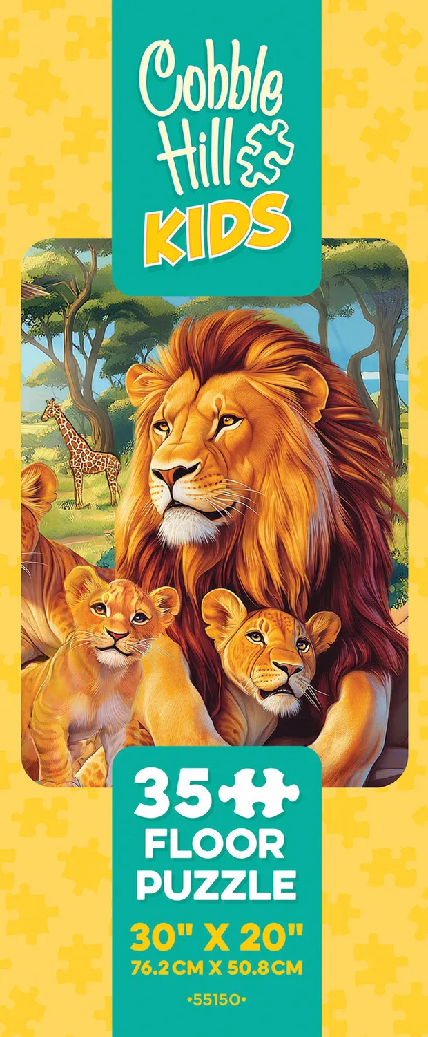 Cobble Hill African Plains puzzle podea 35 piese copii