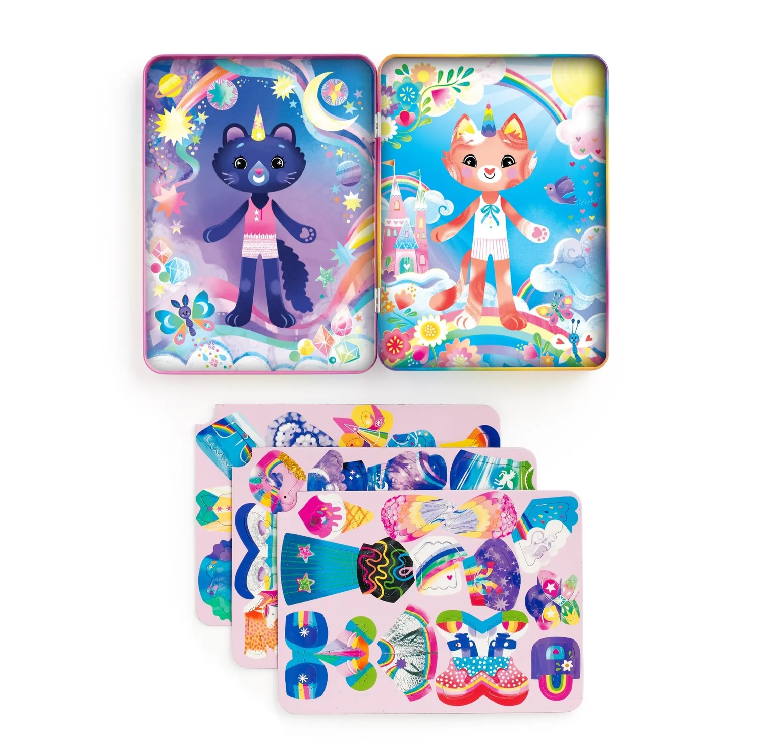 Mudpuppy Cat-icorn set magnetic 45 magneti