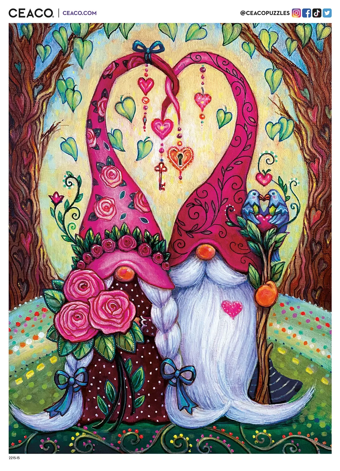 Ceaco Always and Forever puzzle 300 piese mari gnomi