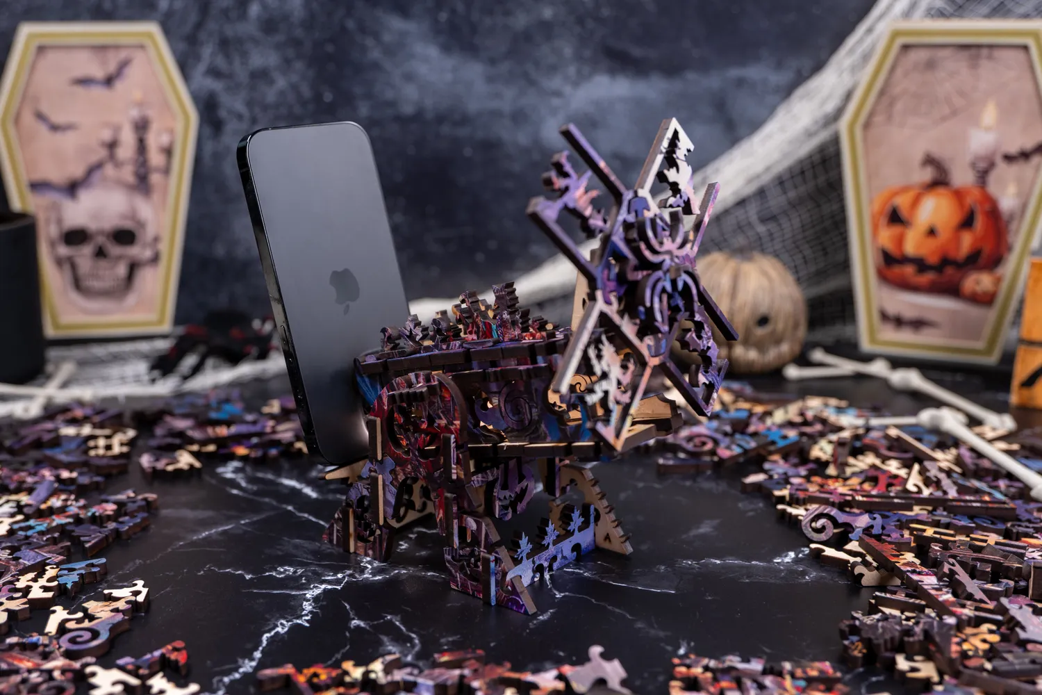 Mosaic Puzzles Heritage 3D Frightful Fun puzzle 500 piese 3D