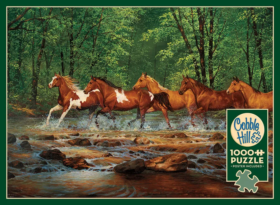 Cobble Hill Spring Creek Run puzzle 1000 piese cai