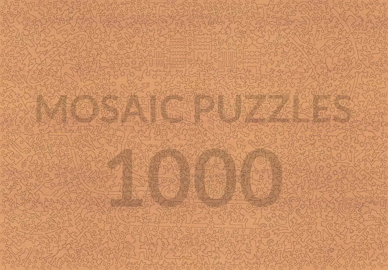 Mosaic Puzzles Dog Central Park puzzle lemn 50 piese oras