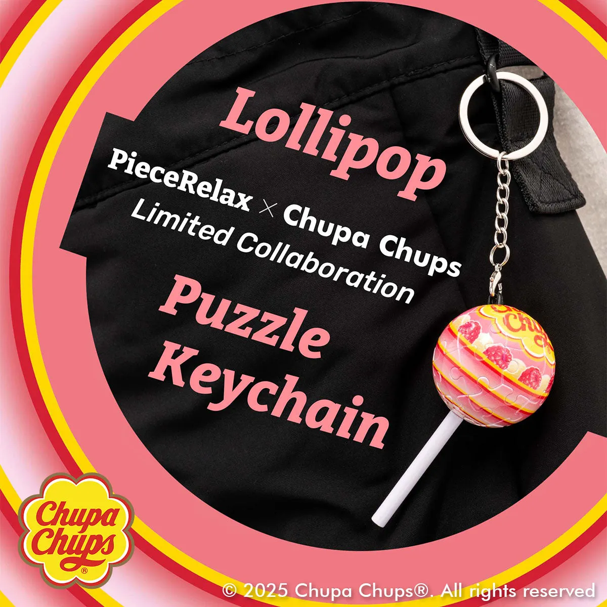 PieceRelax Chups Raspberry Cream A3898 breloc puzzle