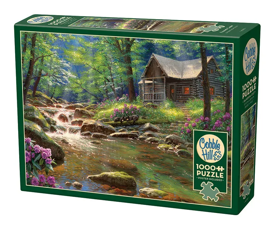 Cobble Hill Fishing Cabin puzzle 1000 piese cabana