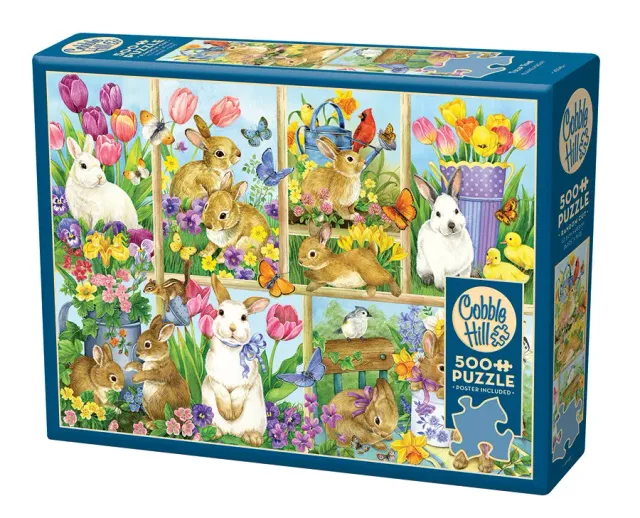 Cobble Hill Tulip Time puzzle 500 piese primăvară