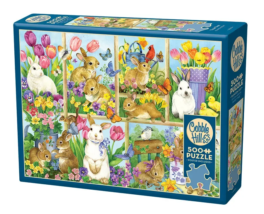 Cobble Hill Tulip Time puzzle 500 piese primăvară
