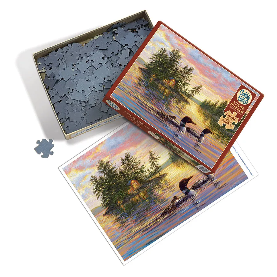 Cobble Hill Easy Handling Tranquil Evening puzzle 275 piese mari