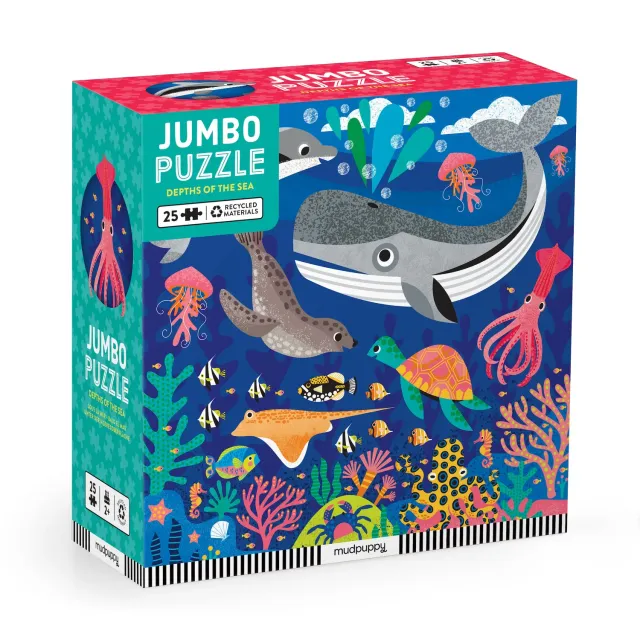 Mudpuppy Depths of the Sea puzzle podea 25 piese mari