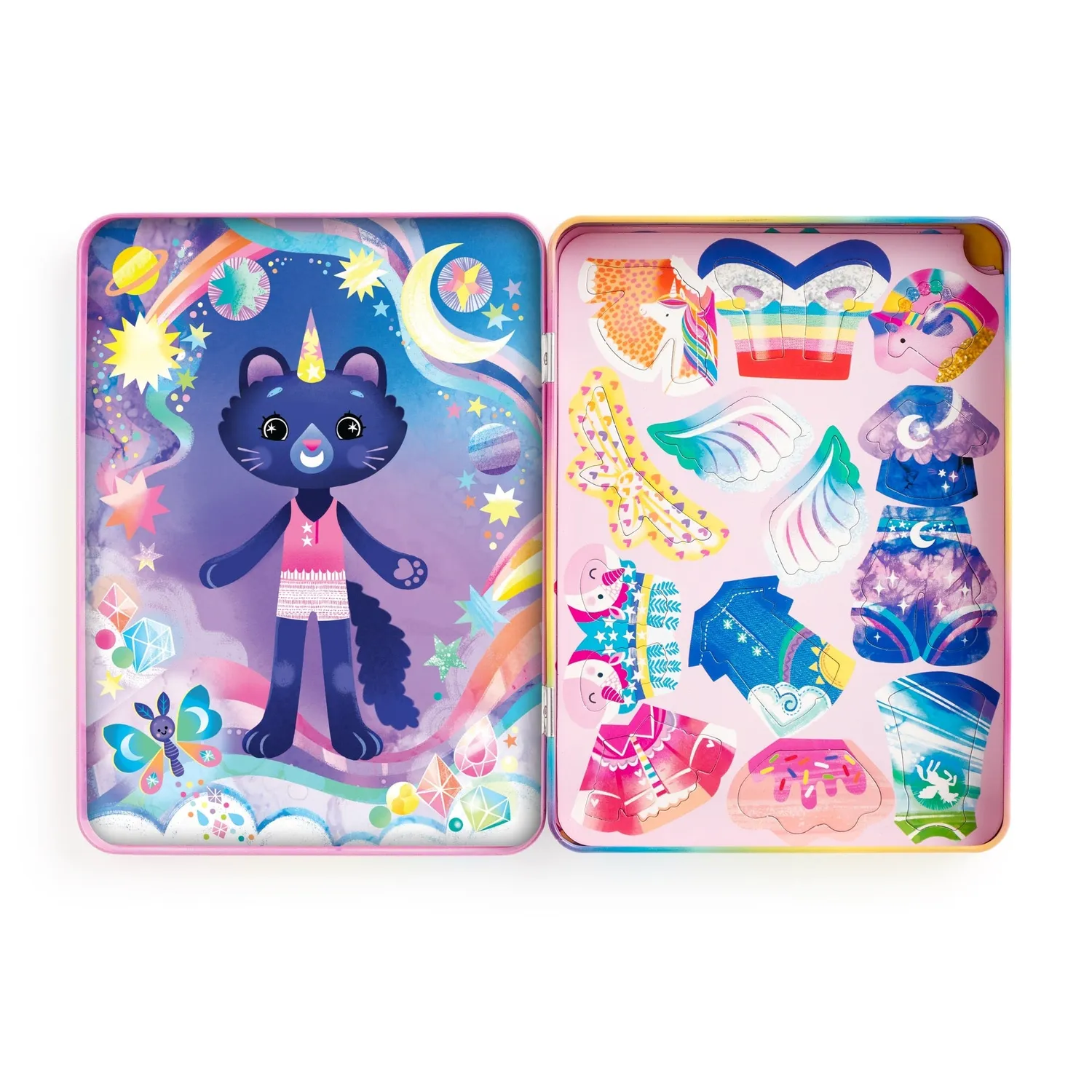 Mudpuppy Cat-icorn set magnetic 45 magneti