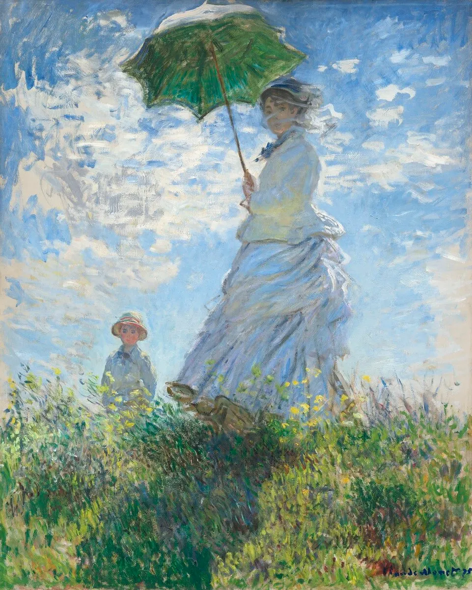 Mosaic Puzzles Madame Monet and Her Son puzzle lemn 500 piese