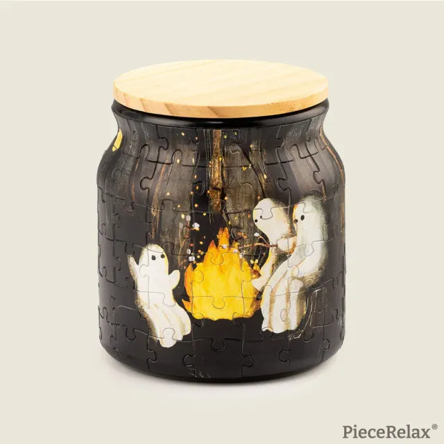 PieceRelax Puzzle Jar Spooky Night BB1051 puzzle borcan halloween