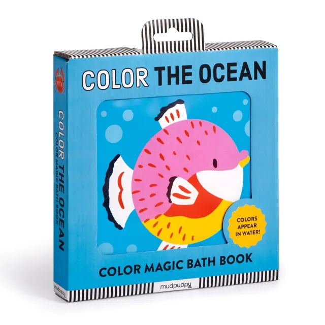 Mudpuppy Color the Ocean carte baie 6 pagini magica