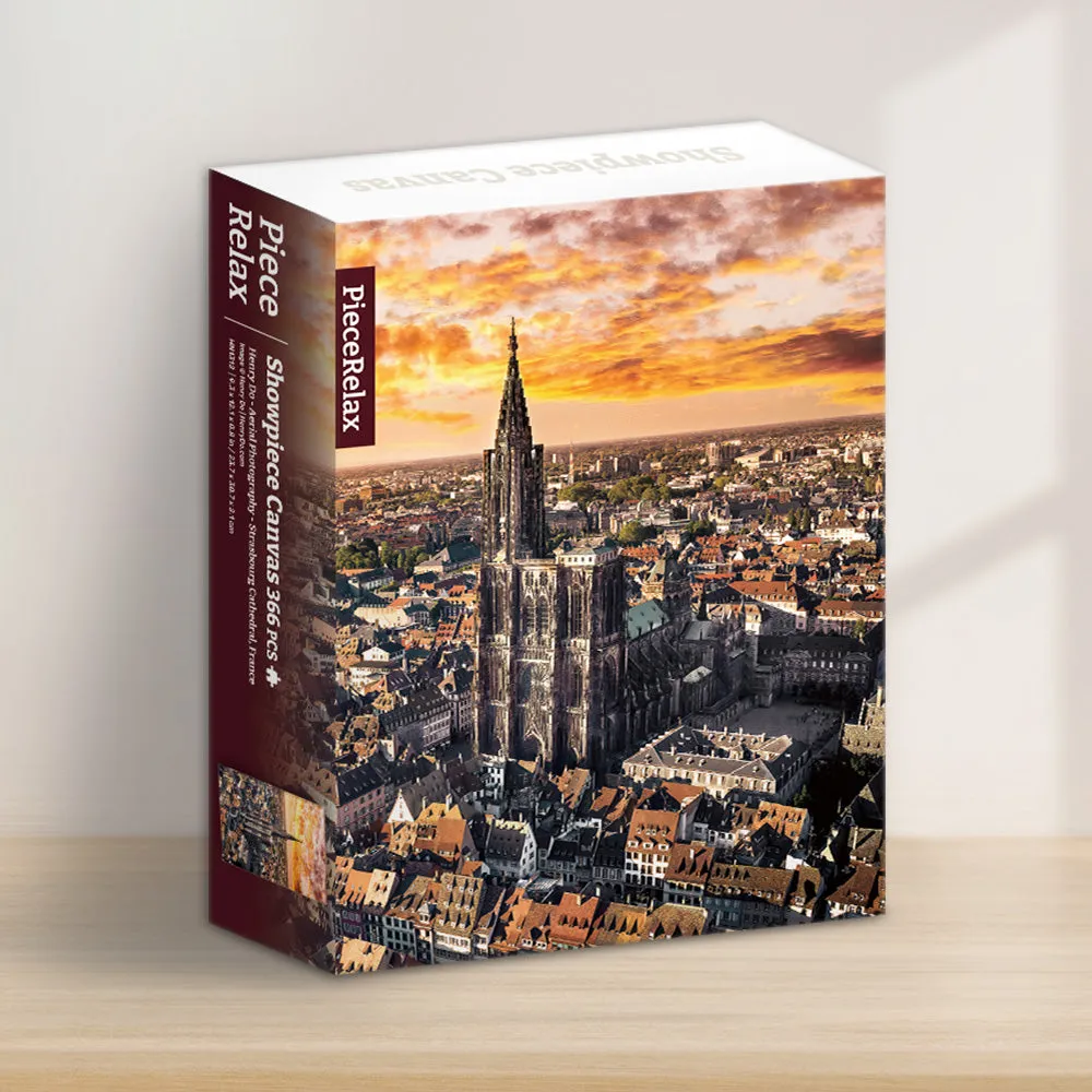 PieceRelax Strasbourg HN1312 puzzle canvas catedrala