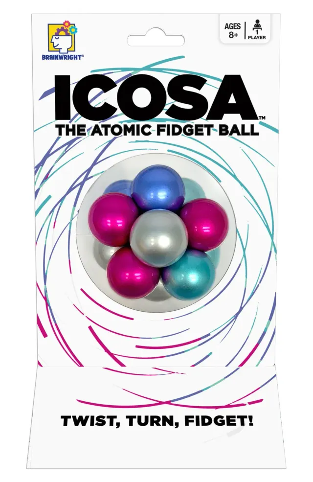 Ceaco Icosa Ice minge fidget antistres