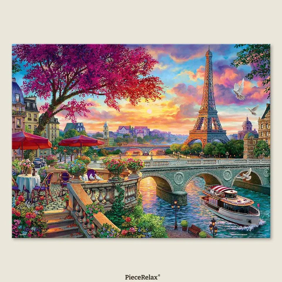 PieceRelax PieceClicks Blooming Paris U1151 puzzle 1008 piese
