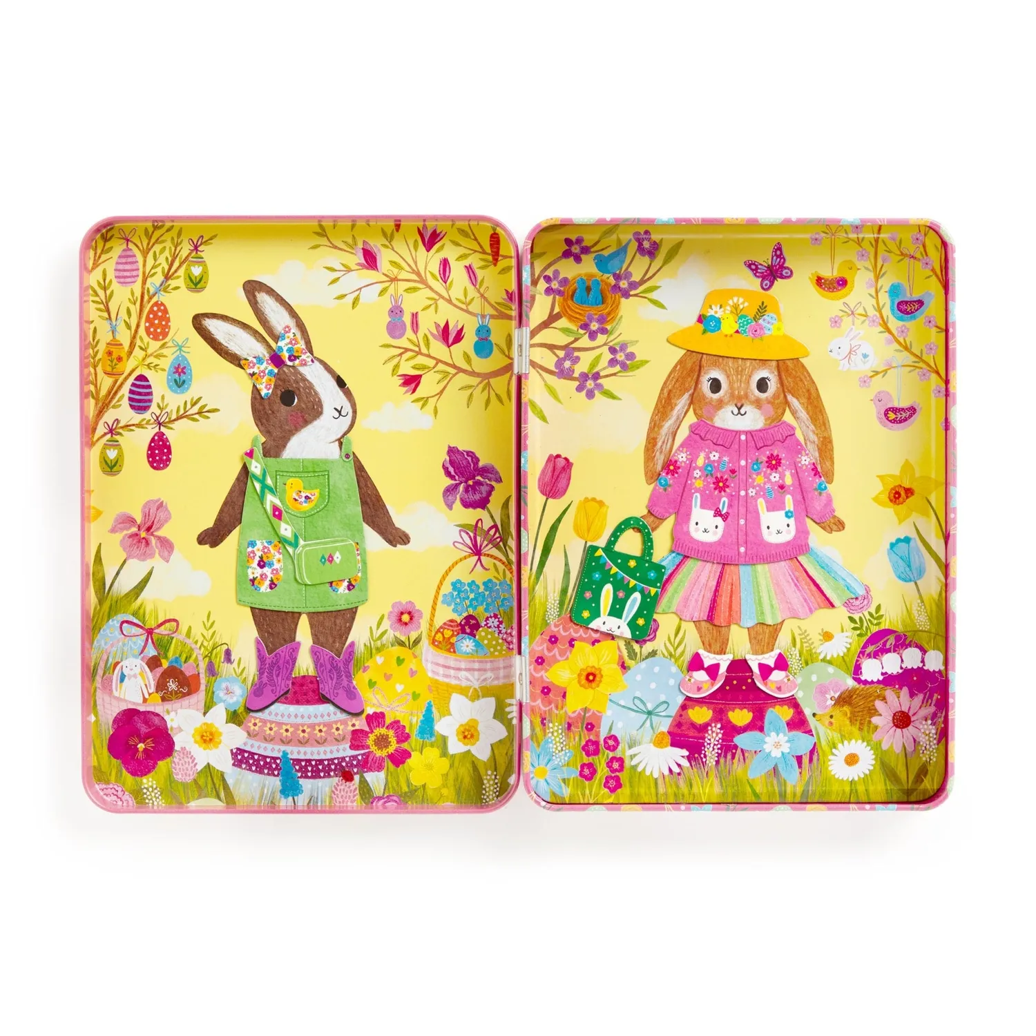 Mudpuppy Garden Bunnies Set magnetic 40 magneți 4+ ani