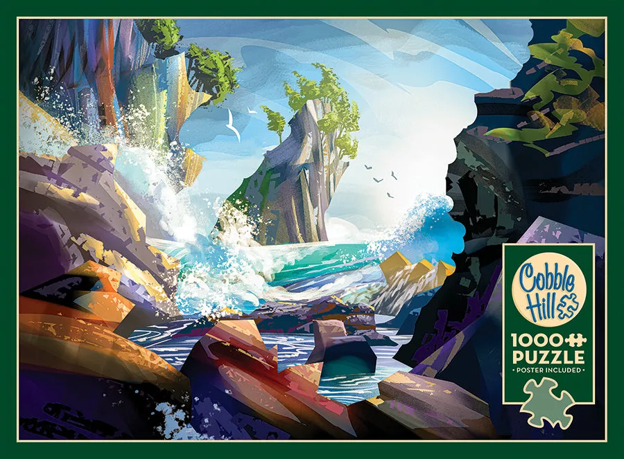 Cobble Hill Coastal Waves puzzle 1000 piese ocean