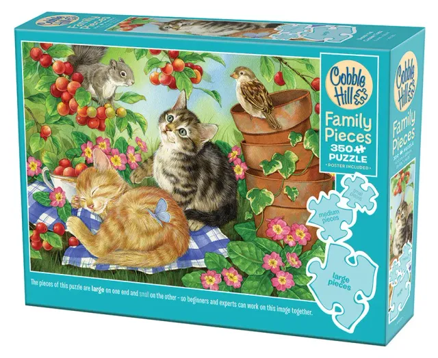 Cobble Hill Cherry Tree puzzle familie 350 piese picnic