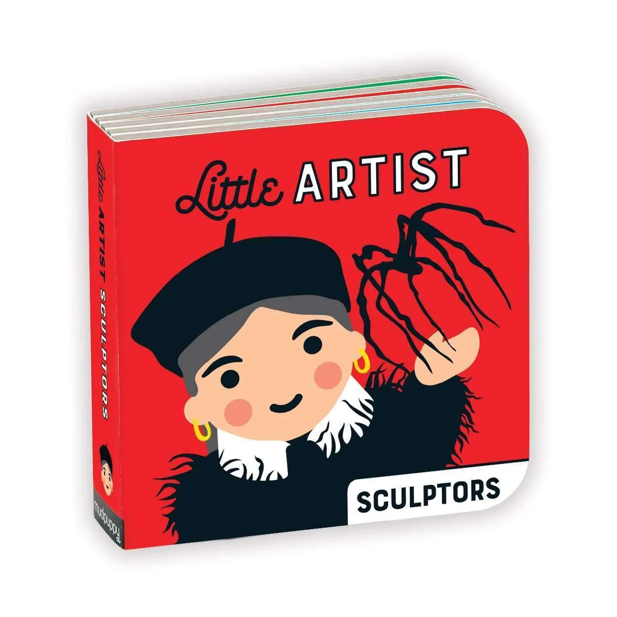 Mudpuppy Little Artist set 4 cărți cartonate artiști