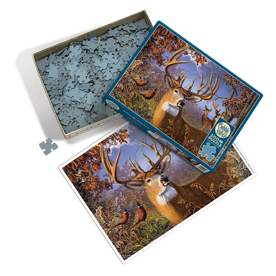 Cobble Hill Deer and Pheasant puzzle 500 piese animale