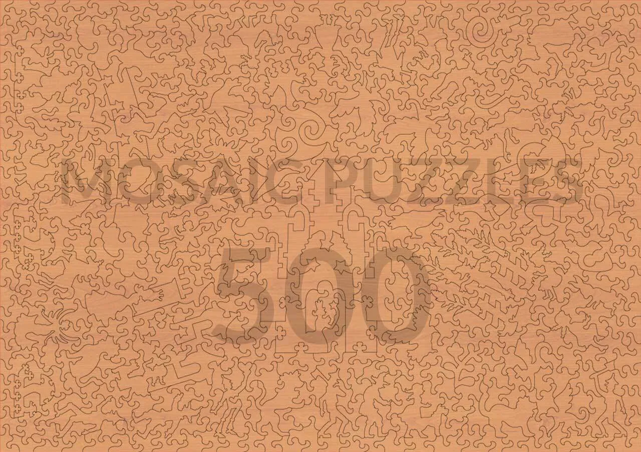 Mosaic Puzzles Ceci Wonderful Wizard of Oz puzzle lemn 500 piese fantezie