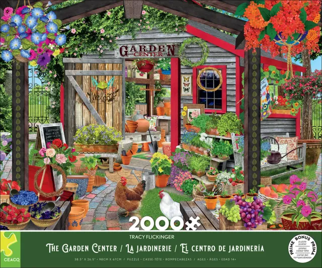 Ceaco Garden Center puzzle 2000 piese gradina