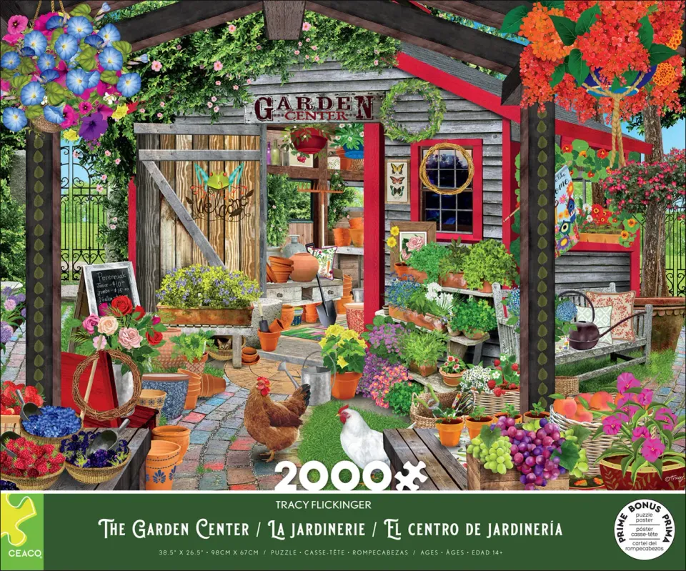 Ceaco Garden Center puzzle 2000 piese gradina