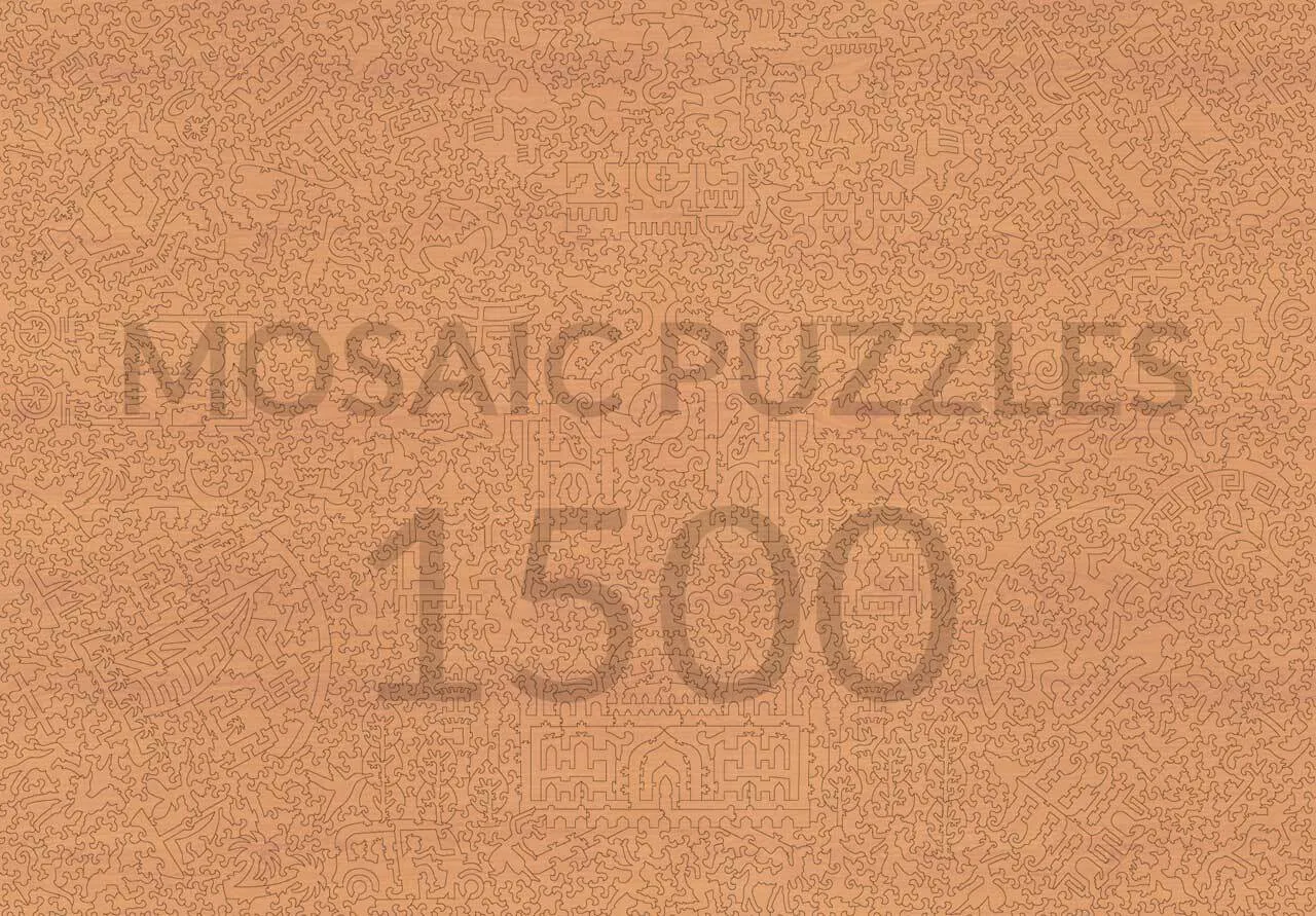 Mosaic Puzzles Passage to Marrakesh Market puzzle lemn 500 piese