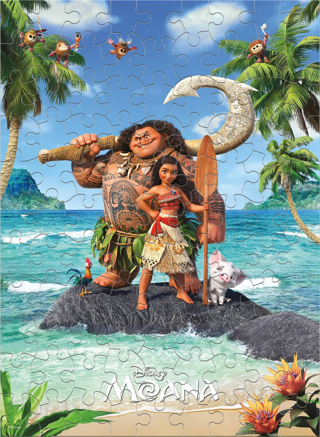 Ceaco Kids Moana puzzle 100 piese copii Disney