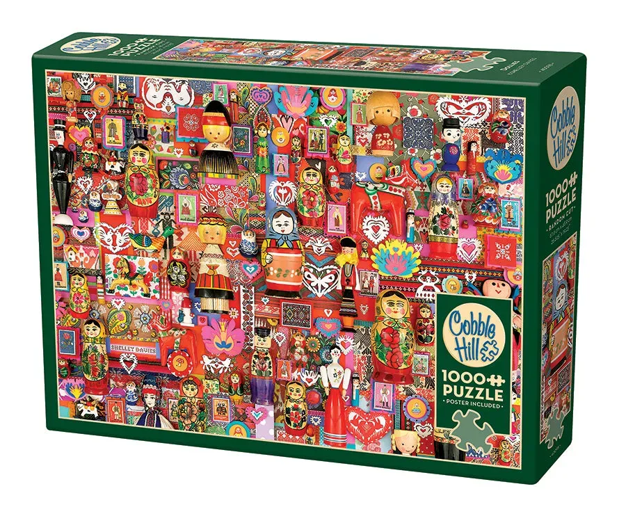 Cobble Hill Dollies puzzle 1000 piese papusi