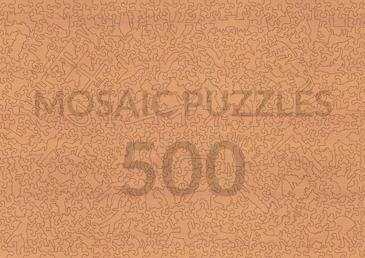 Mosaic Puzzles English Setters puzzle lemn 1000 piese caini