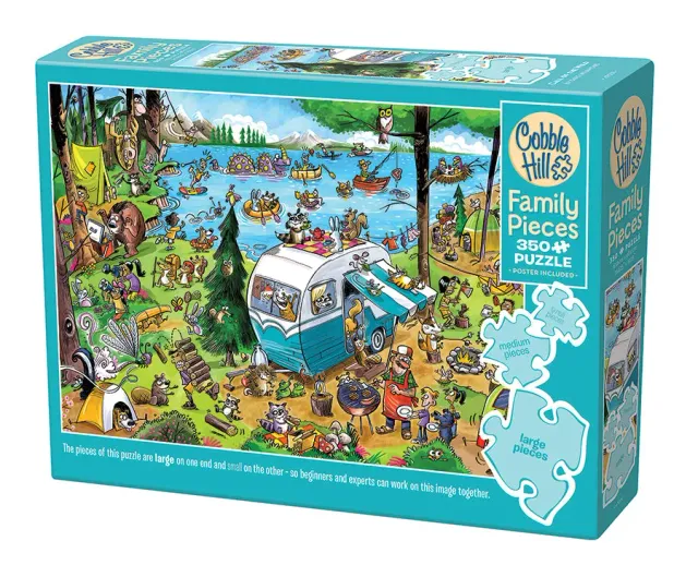 Cobble Hill Family Pieces Call of the Wild puzzle 350 piese